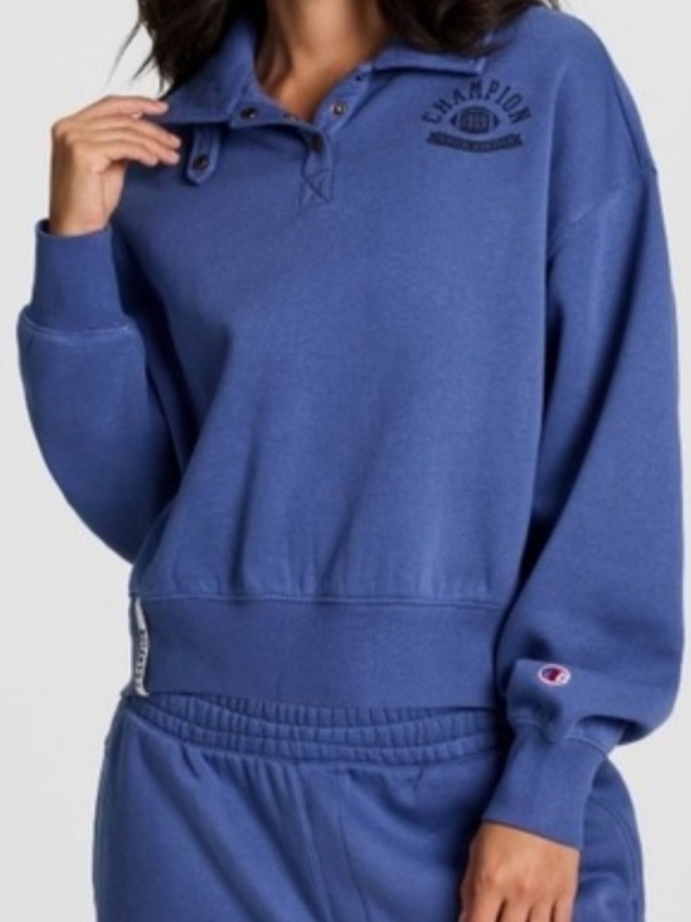 Champion Blue Pullover Sweatshirt